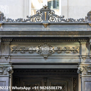 Premium Villa Front Iron Framework Concepts No-3853