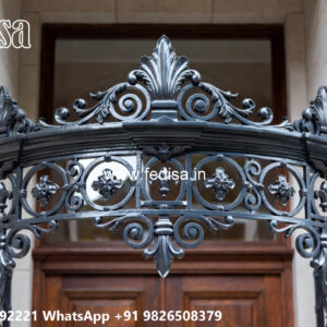 Elegant Decorative Iron Balcony Concepts for Villas No-3857