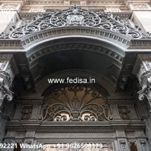 Contemporary Villa Front Iron Decorative Patterns No-3860