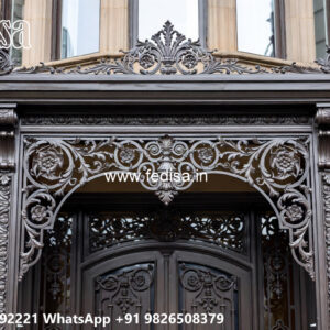 Elegant Villa Front Iron Decorative Panels No-3871