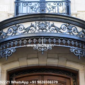Villa Elevation Iron Design with Premium Outdoor Concepts No-3882
