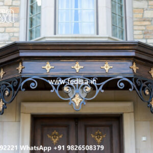 Elegant Modern Villa Iron Geometric Inspirations No-3886