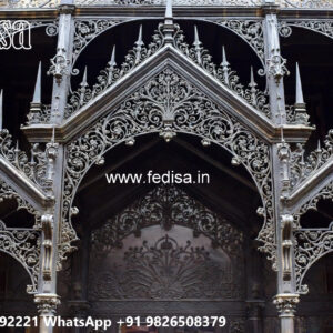Contemporary Decorative Iron Roof Concepts for Villas No-3888