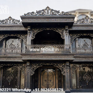 Villa Elevation Iron Design with Premium Front Inspirations No-3911