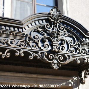 Contemporary Decorative Iron Exterior Wall for Villas No-3916