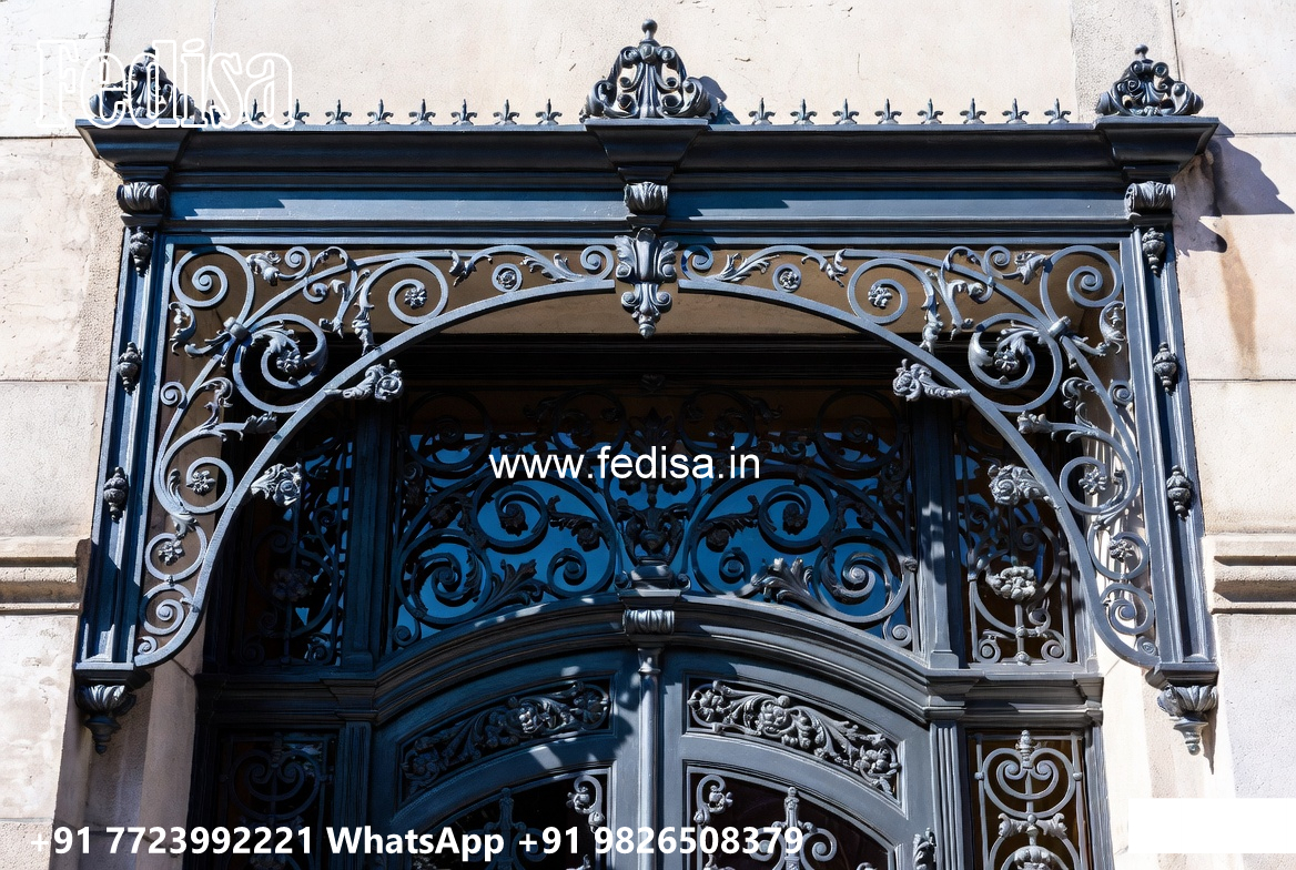Attractive Decorative Iron Feature Wall for Villas No-3920