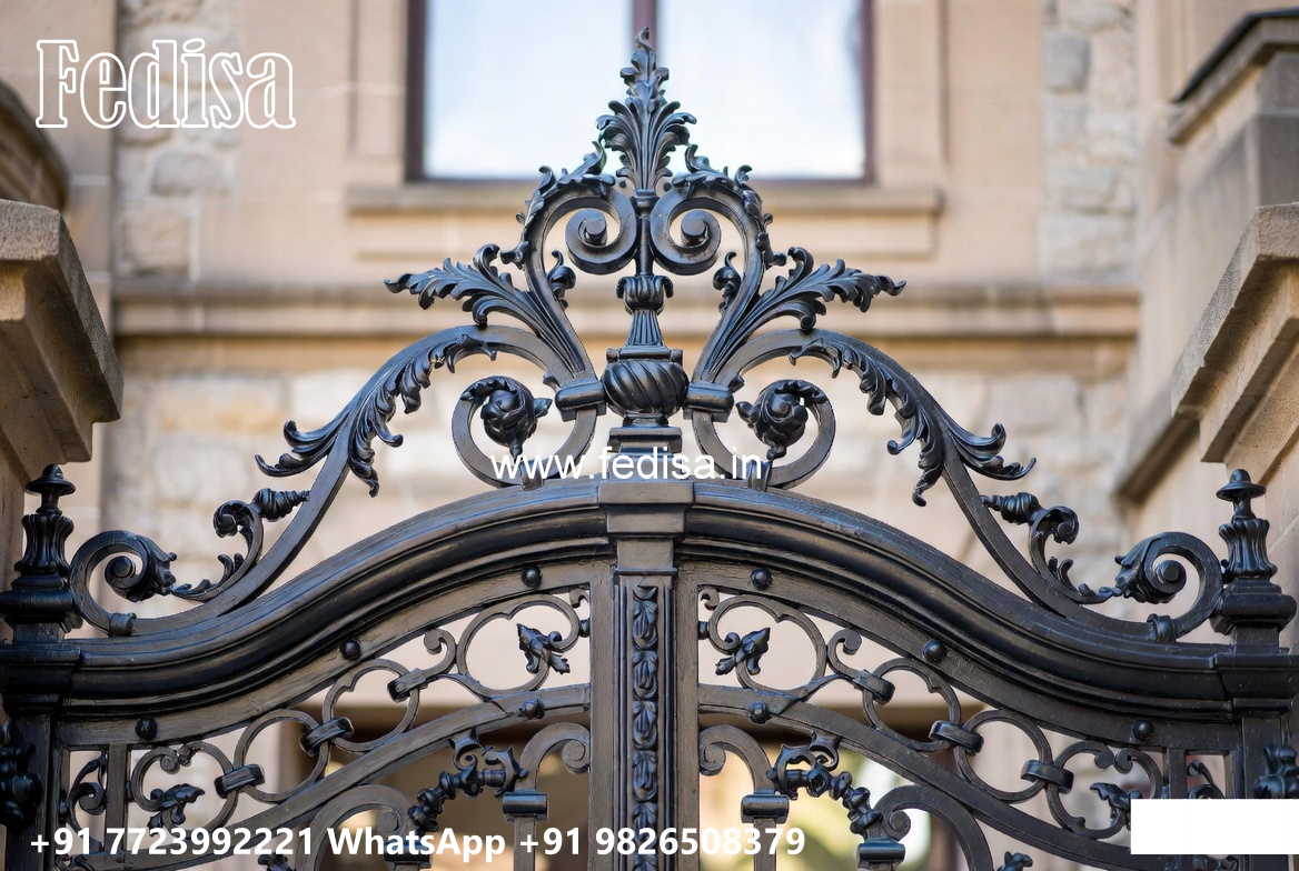 Premium Villa Exterior Iron Decorative Roof No-3926