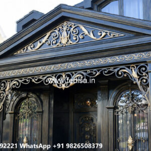 Contemporary Modern Villa Iron Exterior Inspirations No-3934