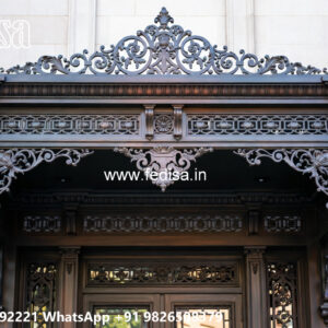 Modern Villa Front Iron Luxury Inspirations No-3938
