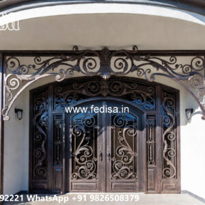 Contemporary Decorative Iron Front Panels for Villas No-3959