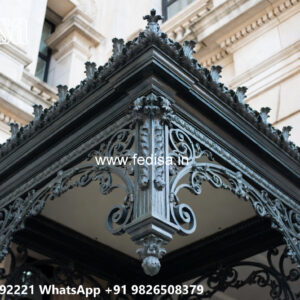 Premium Villa Exterior Iron Geometric Inspirations No-3964