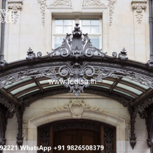 Modern Villa Front Iron Decorative Wall Ideas No-3981